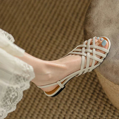 Scarlett | Klaire Flache Sandalen