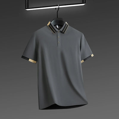 ROSSI ROMA | Poloshirt in Grobstrick