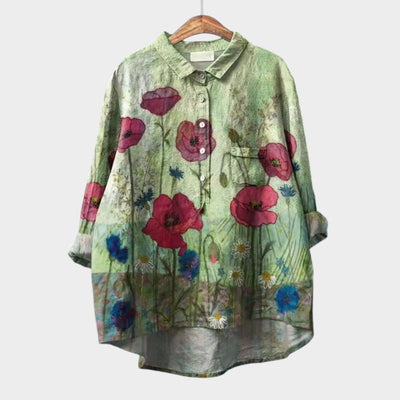 Marie | Florale Bluse