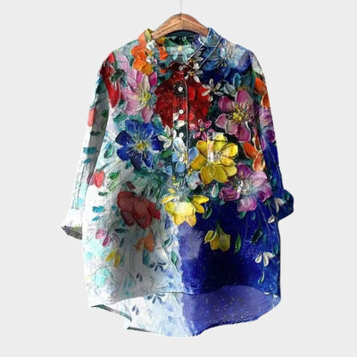 Marie | Florale Bluse
