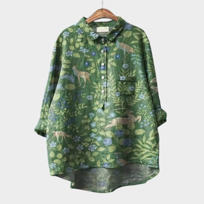 Zoe | Bluse mit verspieltem Print