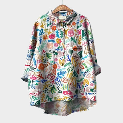 Marie | Florale Bluse