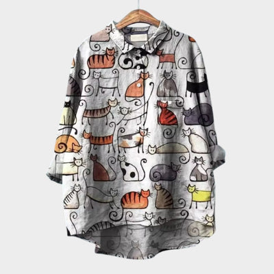 Zoe | Bluse mit verspieltem Print