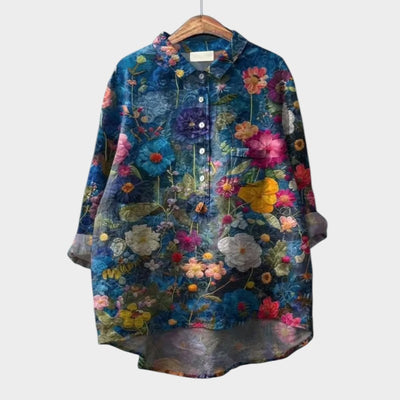 Marie | Florale Bluse