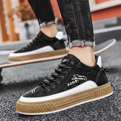 Herren Sneaker Mit Klassischem Design Und Rutschfester Sohle