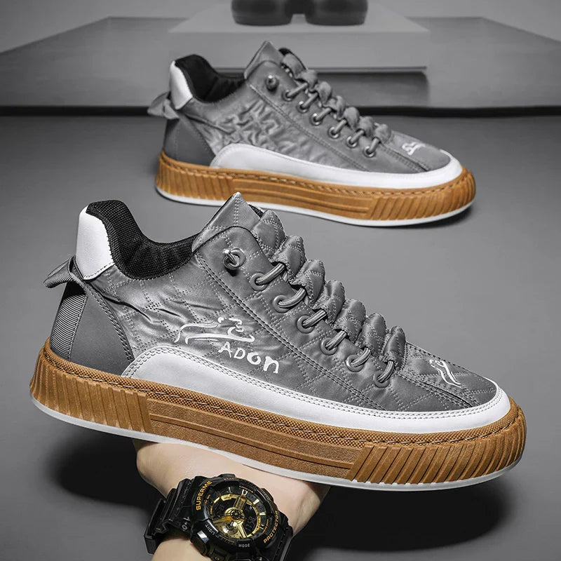 Herren Sneaker Mit Klassischem Design Und Rutschfester Sohle