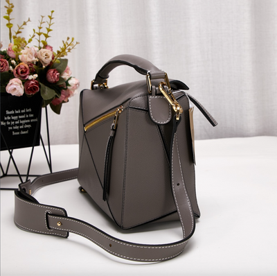 Rechteckige Strandtasche aus veganem Leder – Nachhaltig & Stilvoll