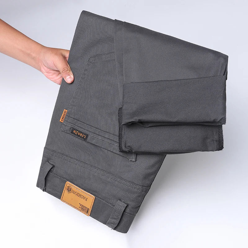 Ellsworth | Herren Baumwollhose Slim Fit mit Straight Leg für Business & Freizeit