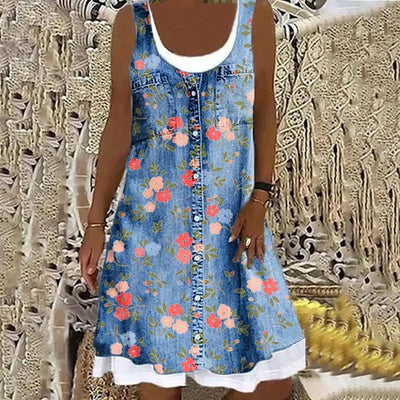 Natasza – Weiches Und Elegantes Jeanskleid