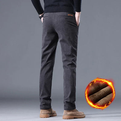 Durham | Herren Cordhose mit Fleece-Futter & Slim Straight Fit
