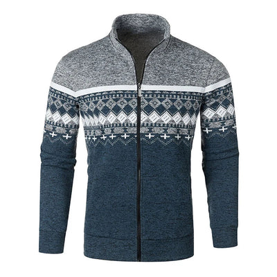 Luke | Zip-Up Vintage Cardigan
