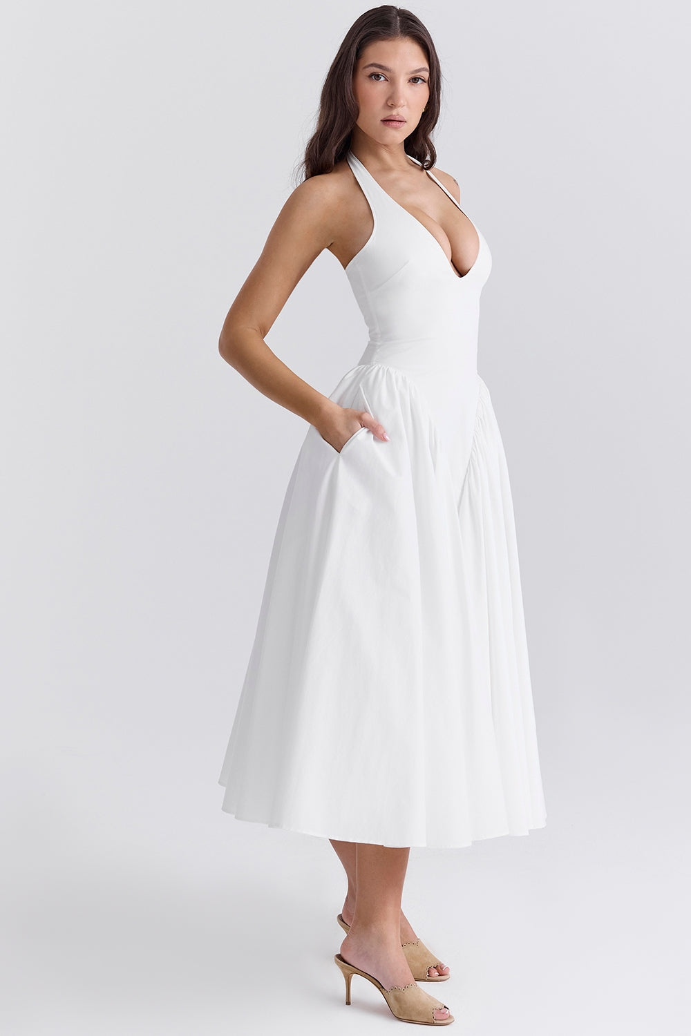 Shannah | Elegantes Midi-Kleid