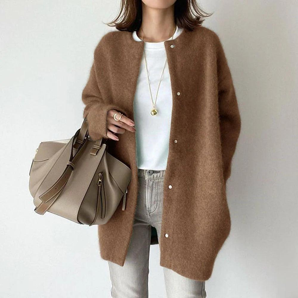 Zoey - Schicke und Bequeme Wolljacke für Frauen