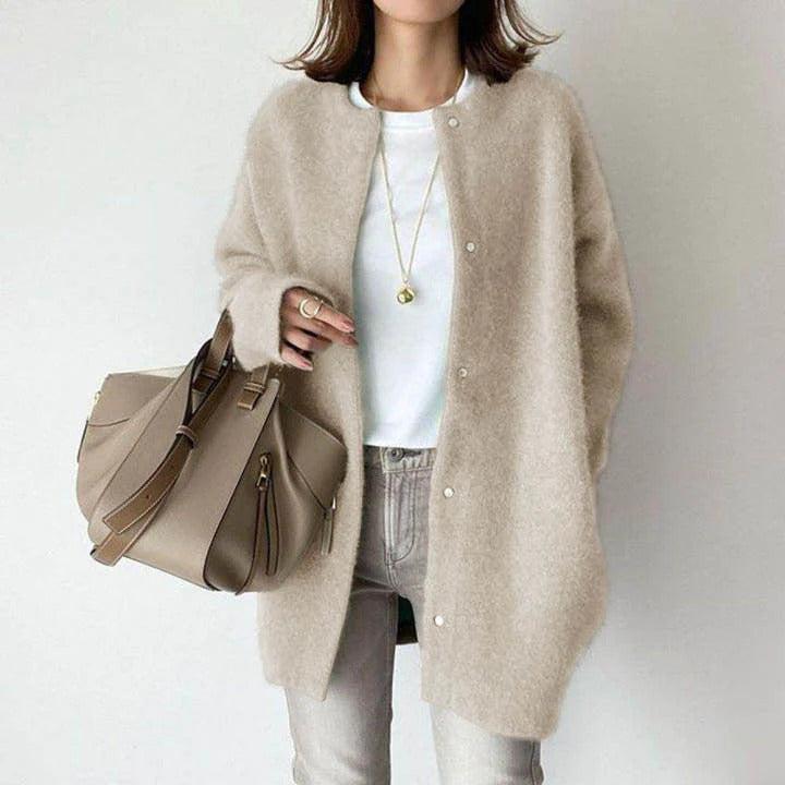 Zoey - Schicke und Bequeme Wolljacke für Frauen