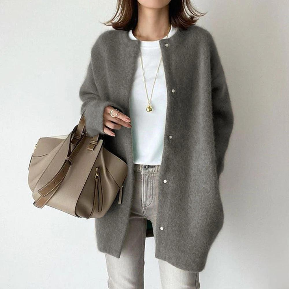 Zoey - Schicke und Bequeme Wolljacke für Frauen