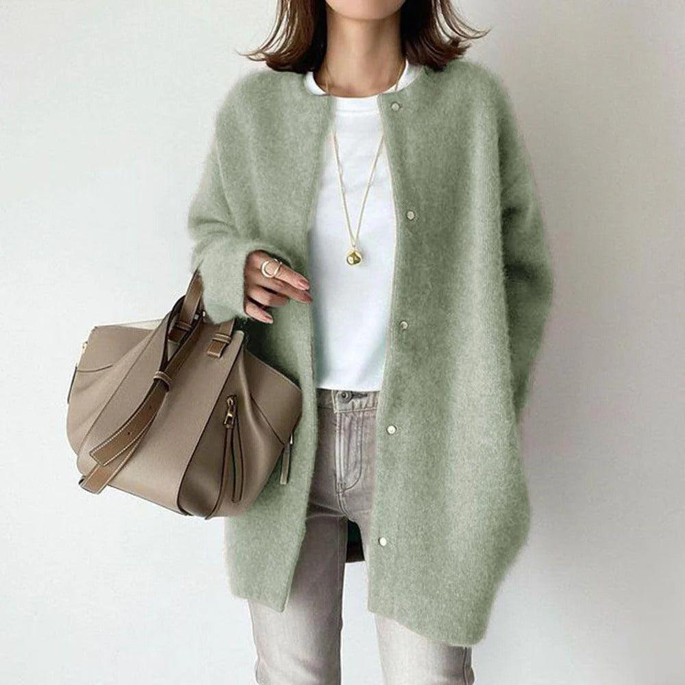 Zoey - Schicke und Bequeme Wolljacke für Frauen