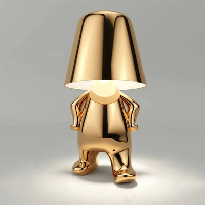 Stilvolle Tischlampe mit Warmem Licht – Modernes Design für Wohnzimmer und Schlafzimmer, Wiederaufladbar und Dimmbar