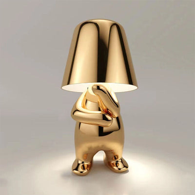 Stilvolle Tischlampe mit Warmem Licht – Modernes Design für Wohnzimmer und Schlafzimmer, Wiederaufladbar und Dimmbar