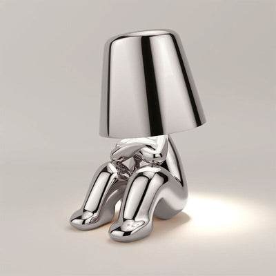 Stilvolle Tischlampe mit Warmem Licht – Modernes Design für Wohnzimmer und Schlafzimmer, Wiederaufladbar und Dimmbar
