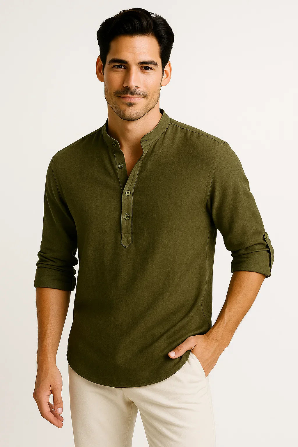 Stilvolles Leinenhemd für Herren