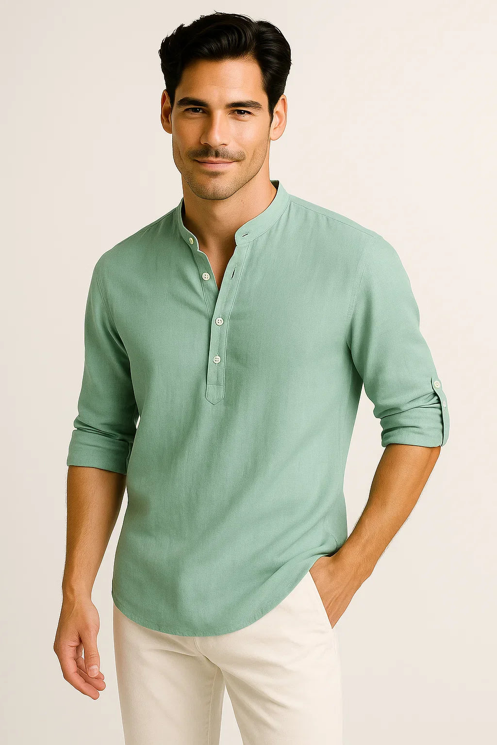 Stilvolles Leinenhemd für Herren