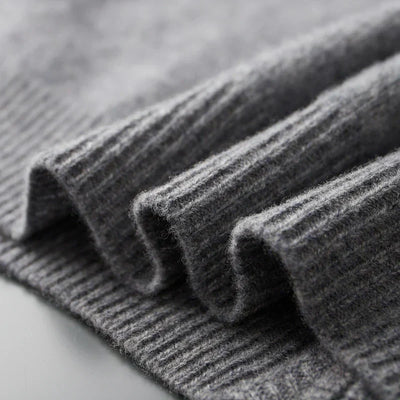 Weston | Herren Strickjacke mit Reißverschluss | Minimalistischer Stil mit Stehkragen