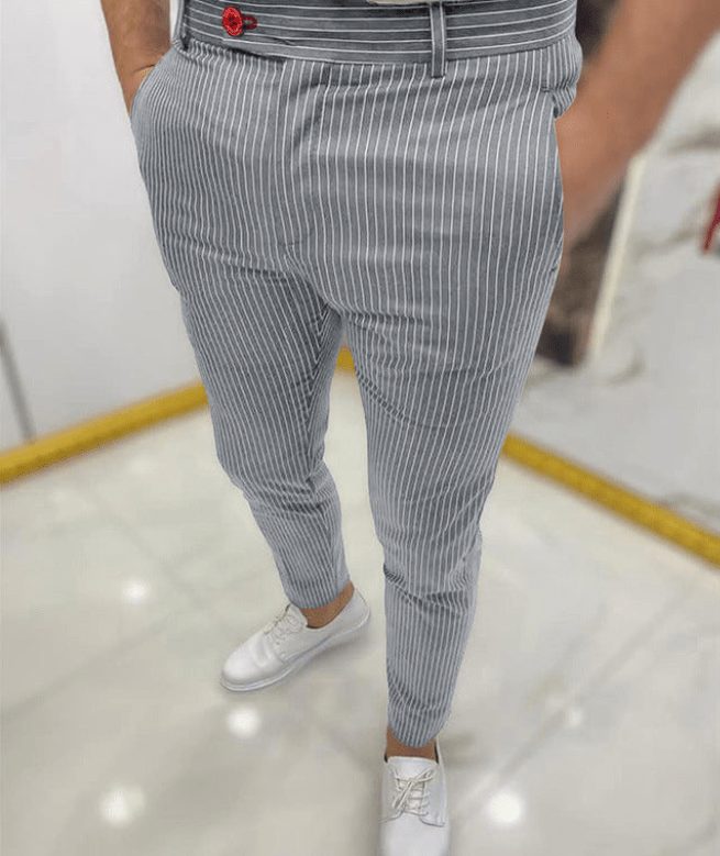 Slim-Fit Casual Herrenhose – Stilvolle Hosen Herren für Komfort und Eleganz