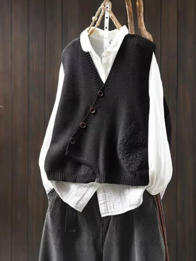 Elaine | Elegante Strickweste