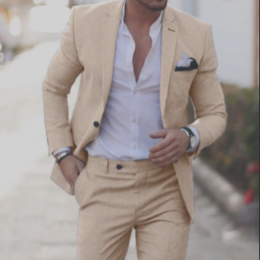 Herrenanzug Slim Fit Für Hochzeitsgäste | Lässig