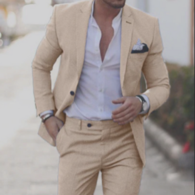 Herrenanzug Slim Fit Für Hochzeitsgäste | Lässig
