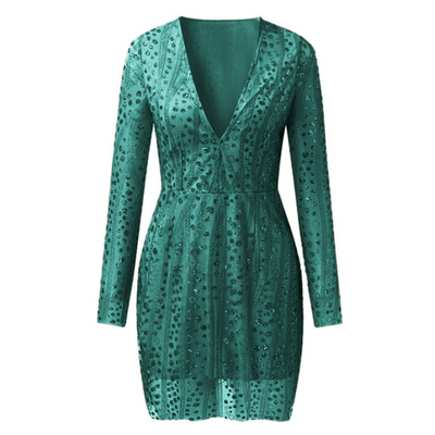 Paillettenkleid Für Hochzeitsgäste Für Damen | Mini