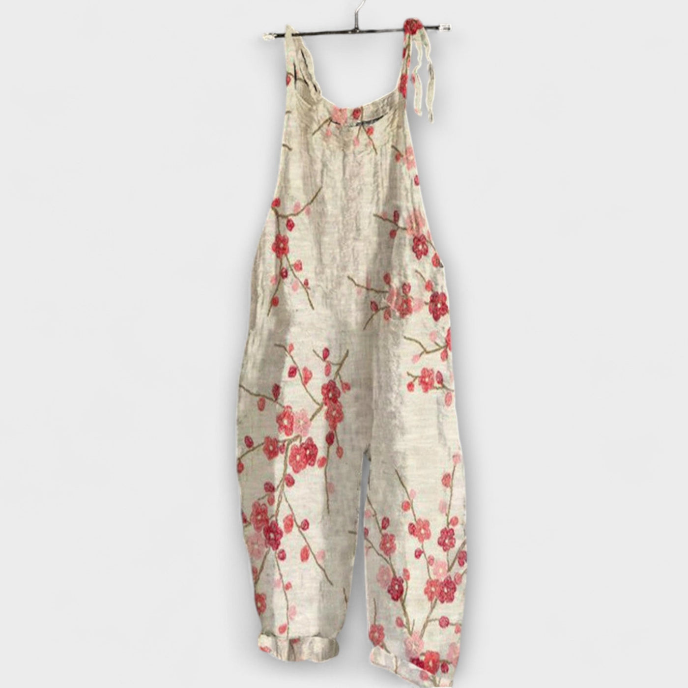 Francesca – Vintage-Jumpsuit mit Blumenmuster