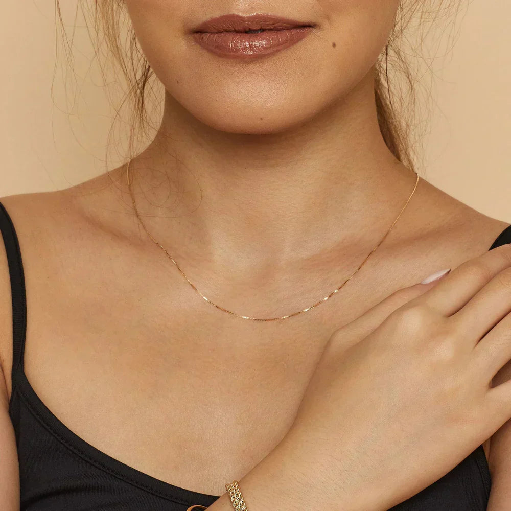 Ismara® | Bodega Box Halskette Gold