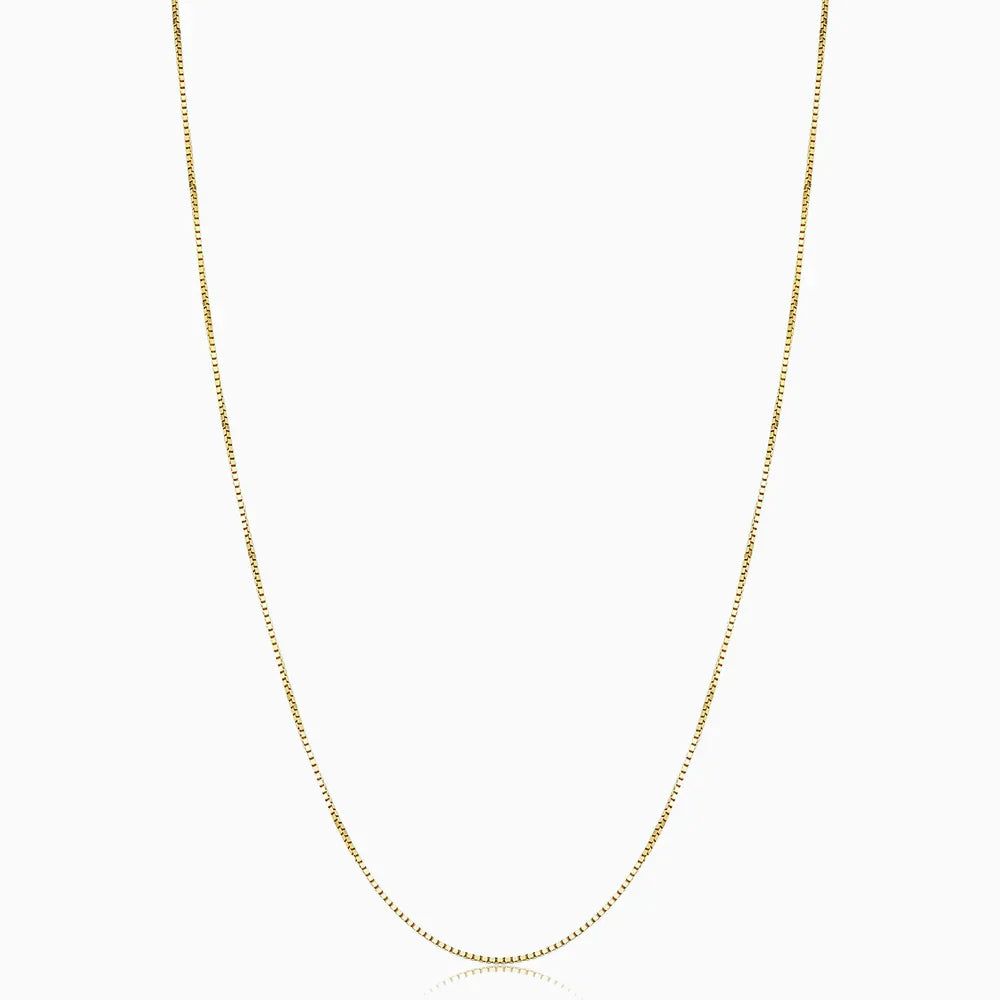 Ismara® | Bodega Box Halskette Gold