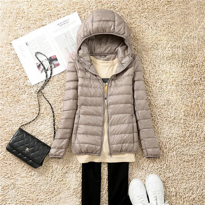 Daunenjacke Damen | Leicht Gefüttert