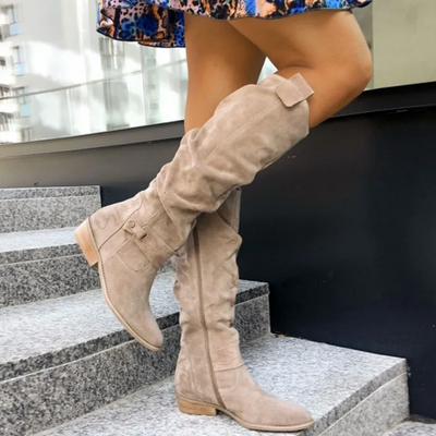 Wasserabweisende Damenstiefel – Edle Sohle und Isolierung für Winterwetter – Elegante Stiefel für kalte Tage