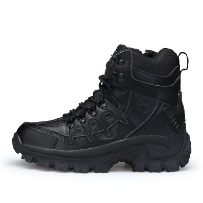 Herren Trekkingstiefel Mit Robuster Sohle