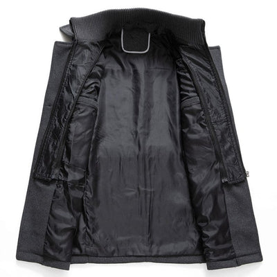 Zweiteilige Herren-Winterjacke mit isolierender Innenjacke – wasserabweisend, stylisch und warm