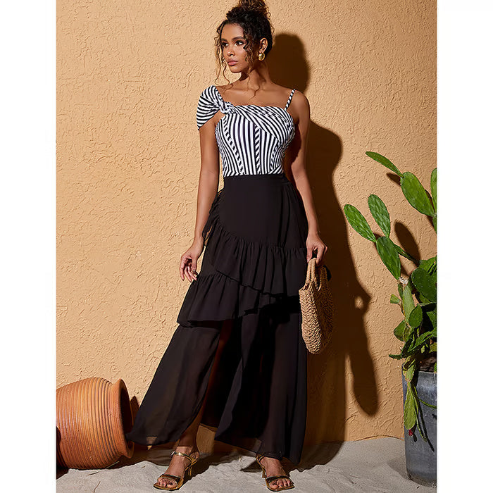 Jenna - Einteiliger Badeanzug Dissymmetrie