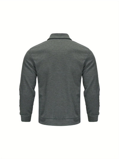 Marvin – Lässige Polyester Jacke Mit Reißverschluss