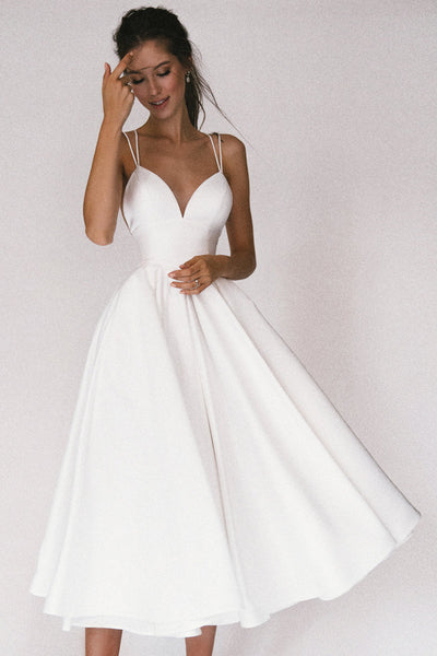 Formelles Damen Partykleid Mit V Ausschnitt | Midi