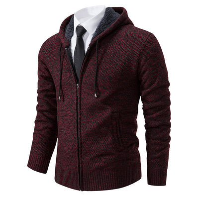Herren Cardigan Mit Reißverschluss Im Klassischen Design