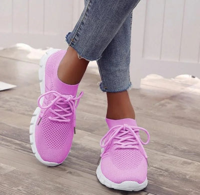 Atmungsaktive Damen Sneakers mit orthopädischer Sohle