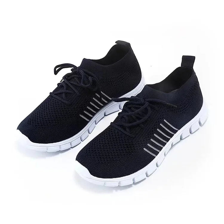 Atmungsaktive Damen Sneakers mit orthopädischer Sohle