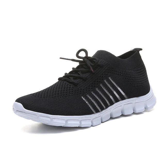 Atmungsaktive Damen Sneakers mit orthopädischer Sohle