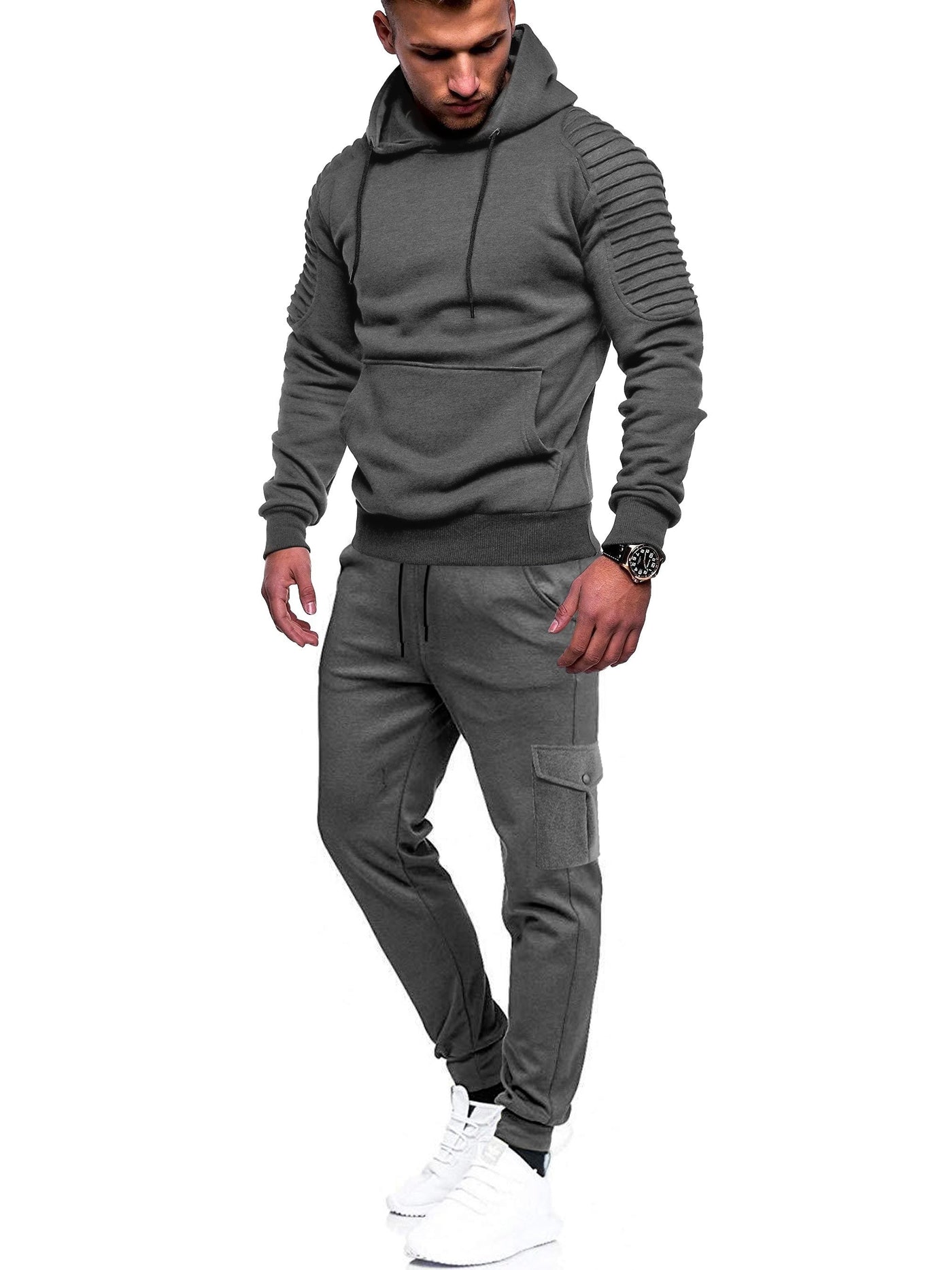 Herren Trainingsanzug Set Mit Modernem Design
