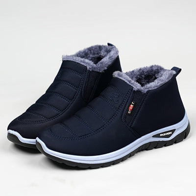 Caelen | Herren Winter-Slip-On Schuhe mit Warmfutter & elastischen Seitenteilen