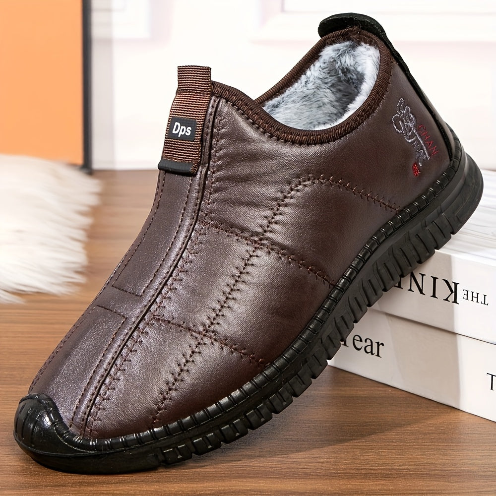 Grynden | Herren Winter-Slip-On mit Warmfutter, Gefüttert & Bequemer Einstieg