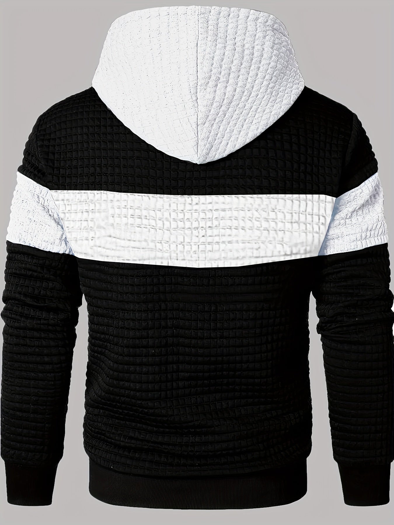 Fredric - Blockierung Stilvoller Kapuzenpullover Schweiß Hemd