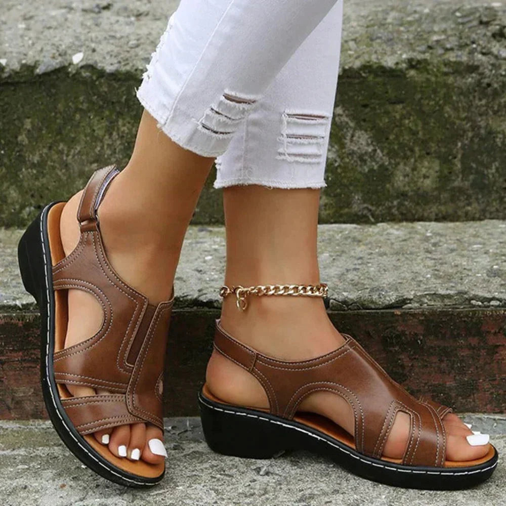 Jolie | Orthopädische Ledersandalen™